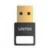 Unitek Adapter Bluetooth 5.3 BLE, USB-A, EDR, 30m, CZARNY ;B105B